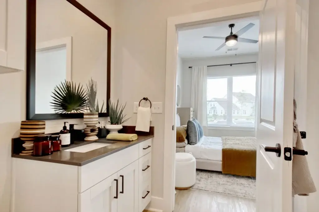 LC - The Landing at Coventry Framed Mirror